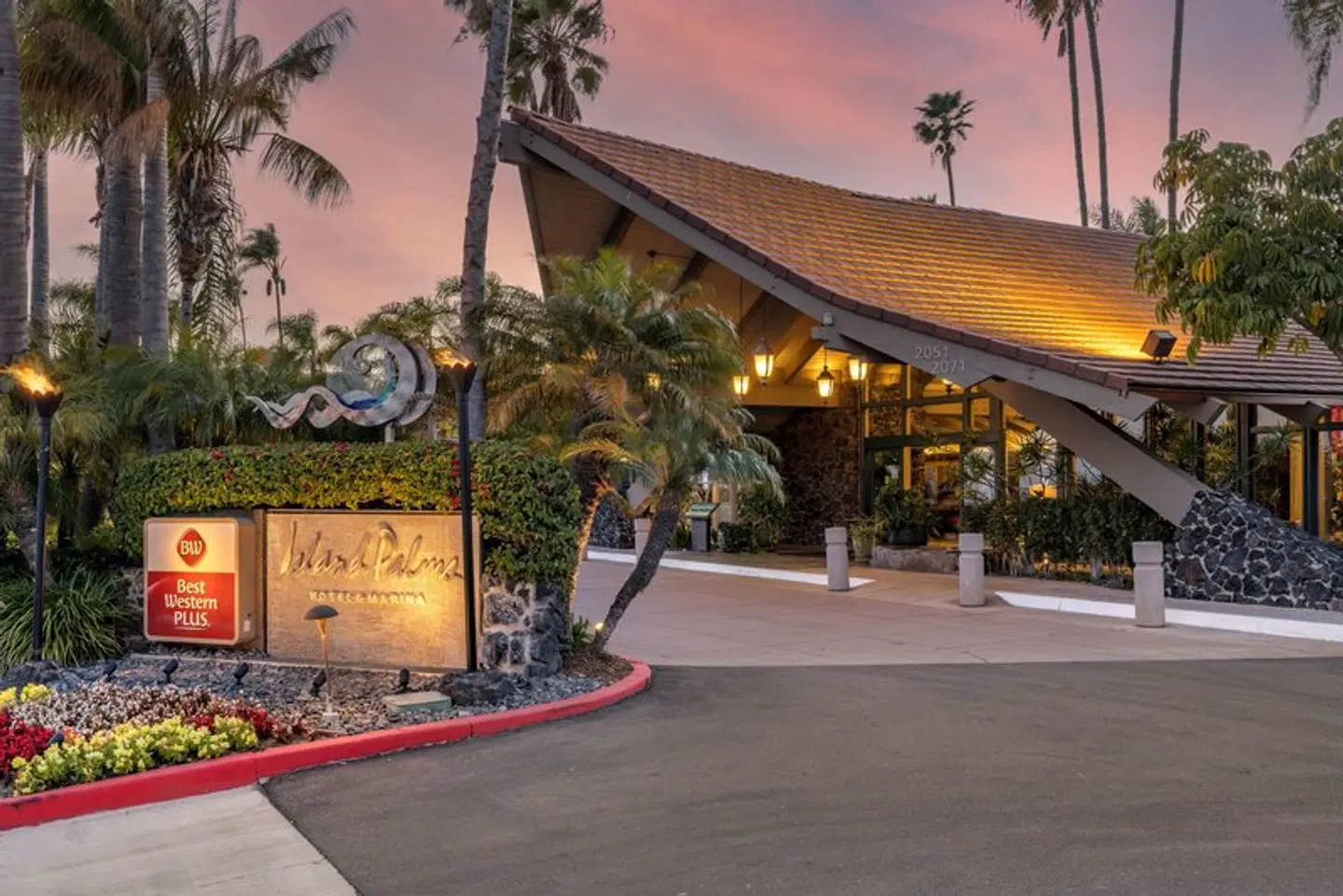 Best Western Plus Island Palms Hotel & Marina Terrasse