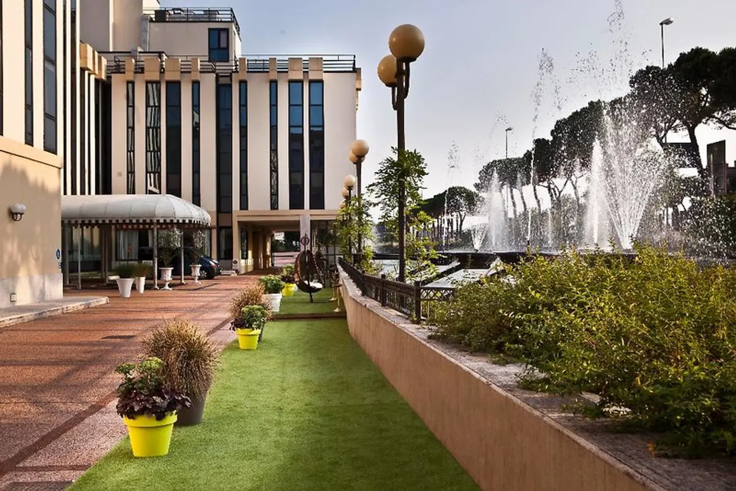 Roseo Hotel Leon d'Oro Terrasse