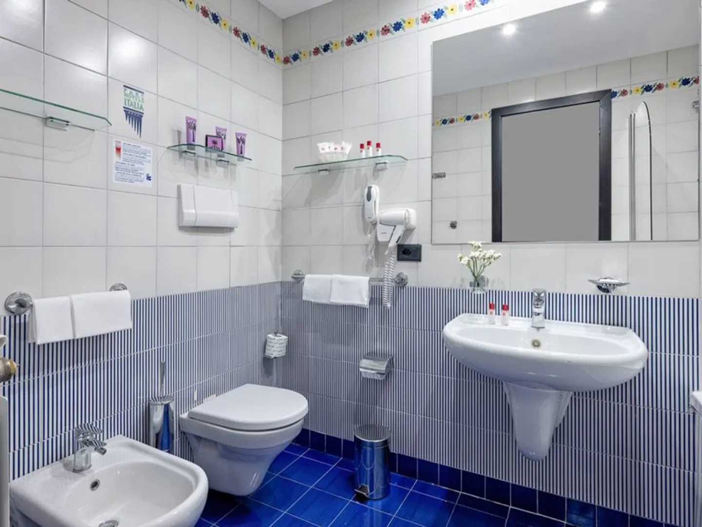 Le Terrazze Hotel Badezimmer