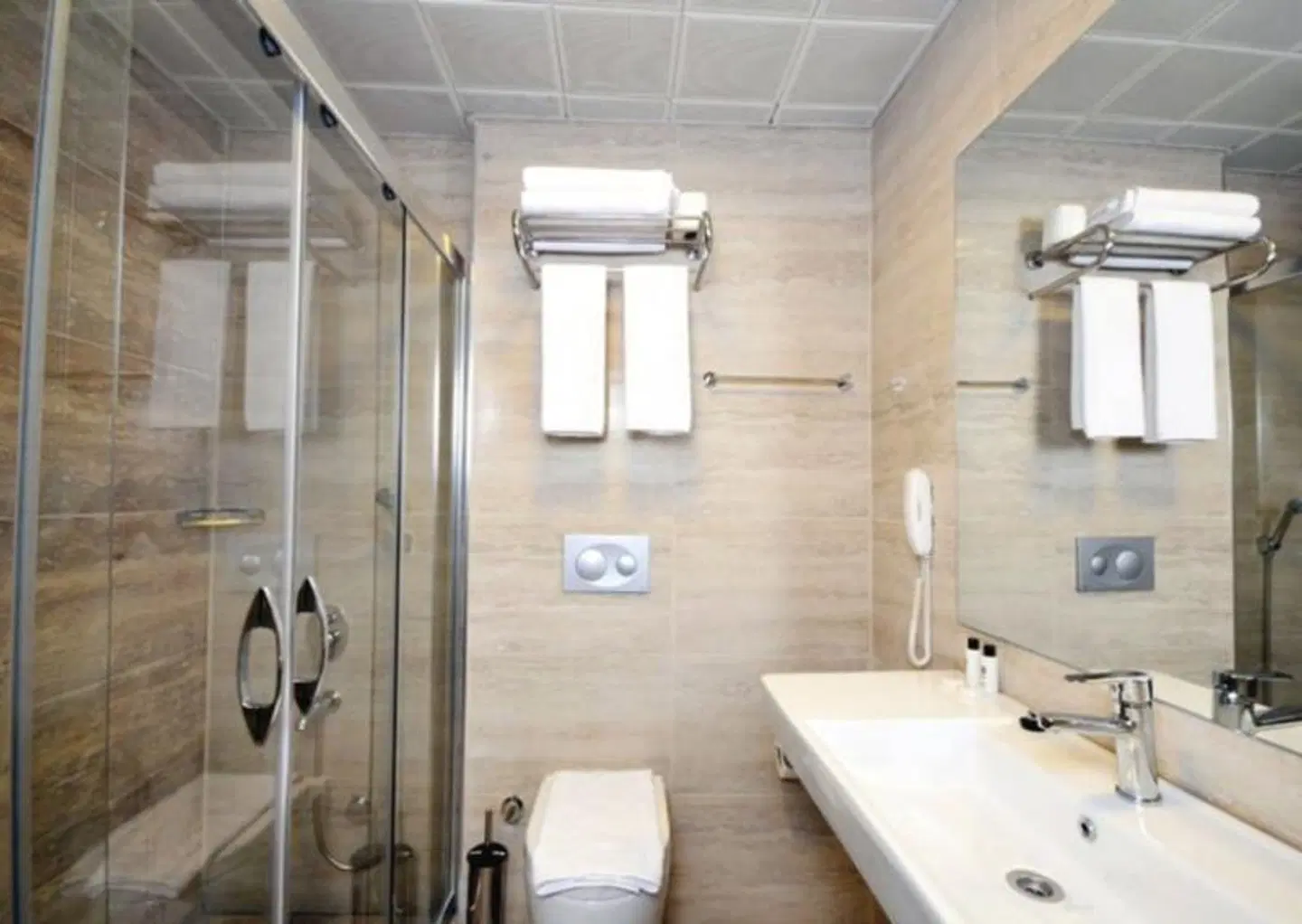 Verde Hotel Badezimmer