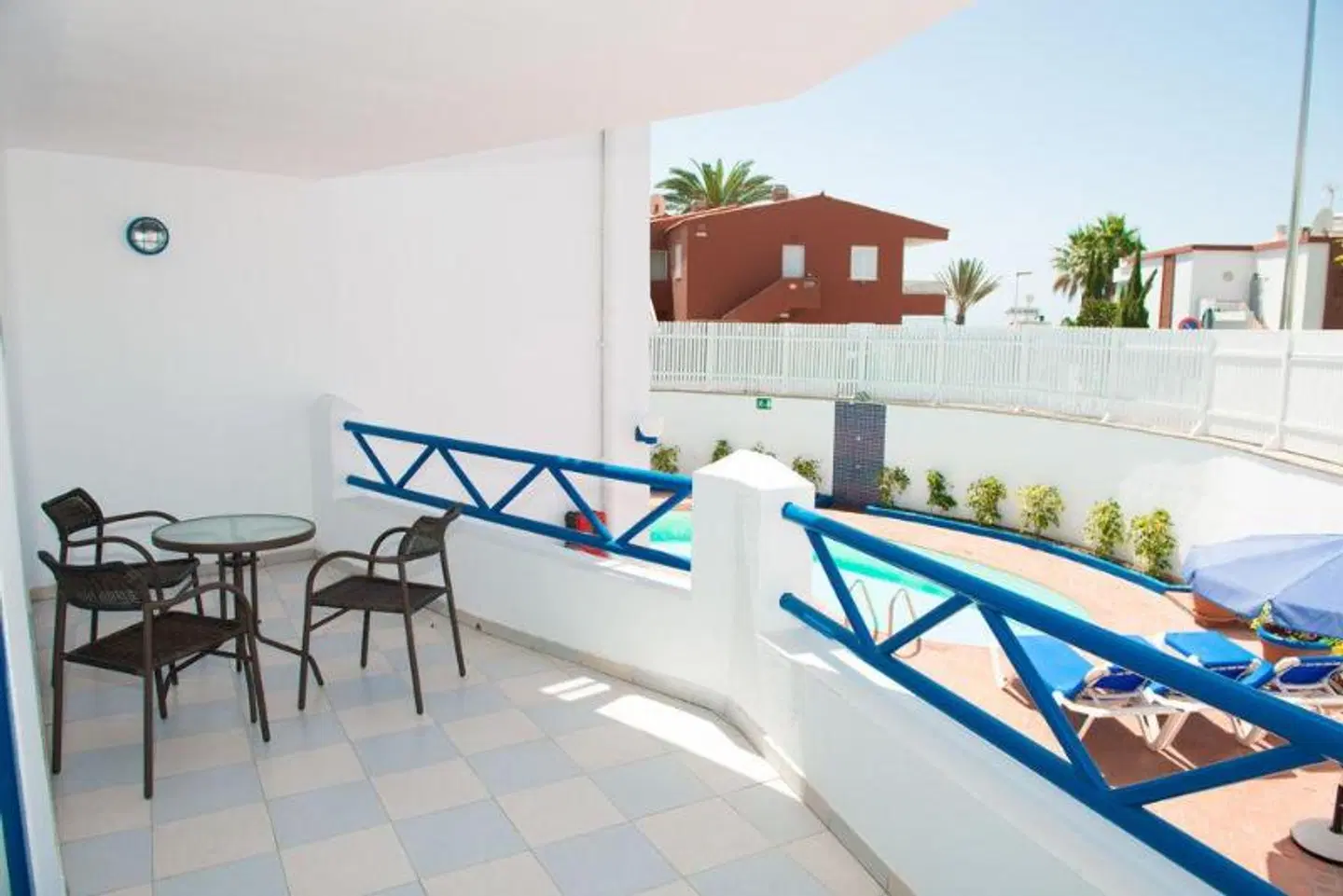 Los Caribes 2 Terrasse