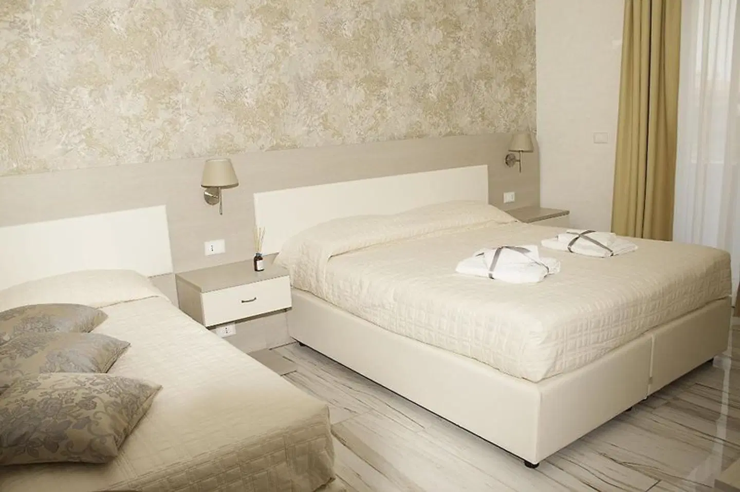 Rome Airport Inn Badezimmer
