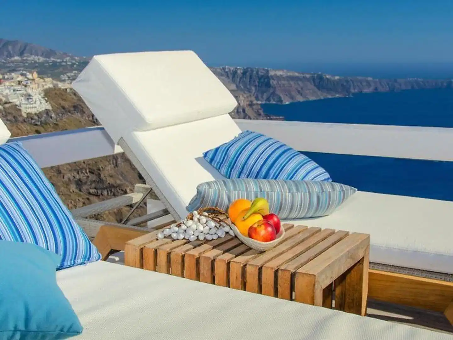Aqua Luxury Suites Santorini Terrasse