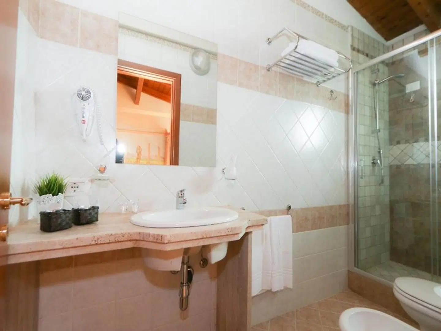Hotel Tempio Badezimmer
