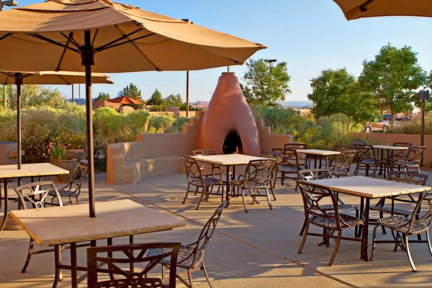 Hampton Inn Kayenta Terrasse