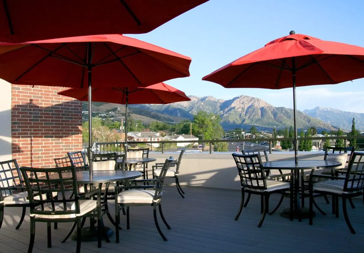Hampton Inn & Suites Salt Lake City/University-Foothill Dr. Terrasse