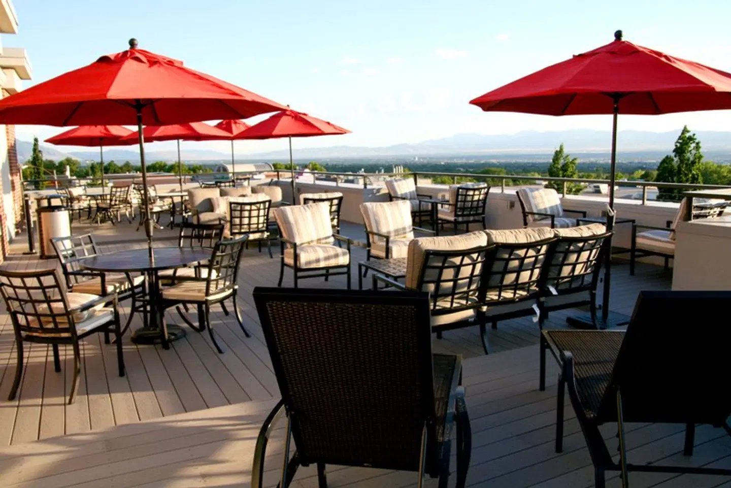 Hampton Inn & Suites Salt Lake City/University-Foothill Dr. Terrasse