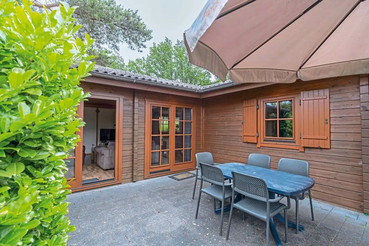 EuroParcs Resort Brunssummerheide Terrasse
