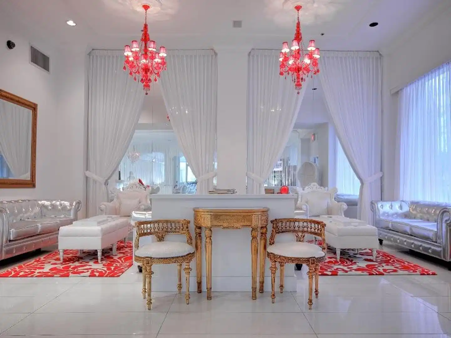 Red South Beach Hotel Lobby