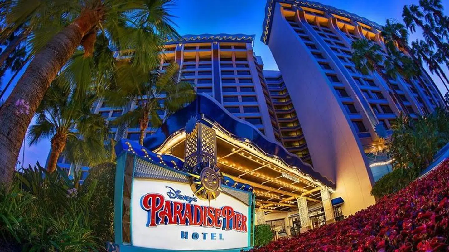 Disney's Paradise Pier Hotel Terrasse