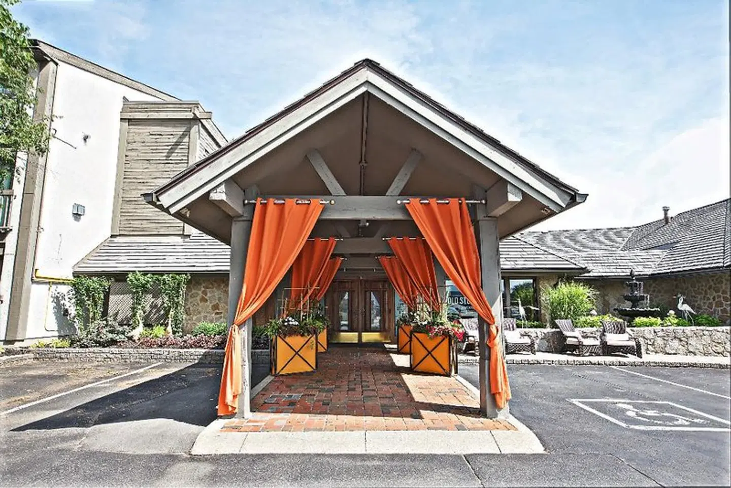 Old Stone Inn Boutique Hotel Terrasse