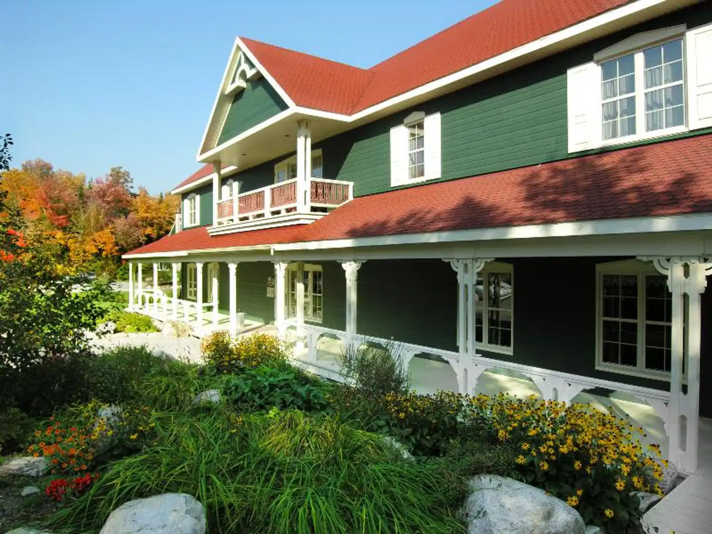 Le Baluchon Éco-villégiature Aussenansicht