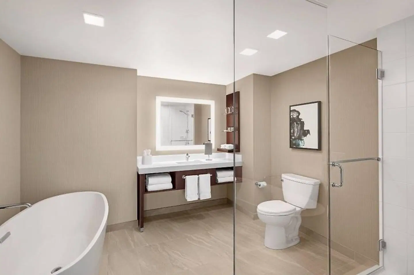 Delta Hotels by Marriott Thunder Bay Badezimmer