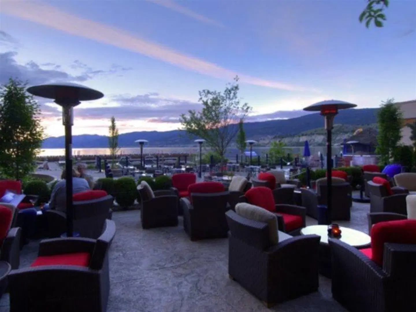 Penticton Lakeside Resort Terrasse