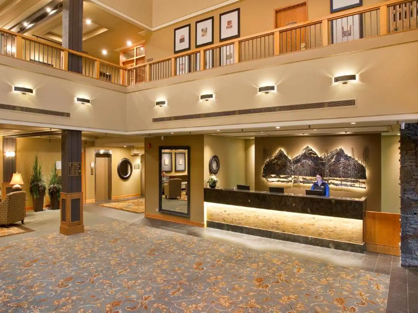 Banff Park Lodge Lobby