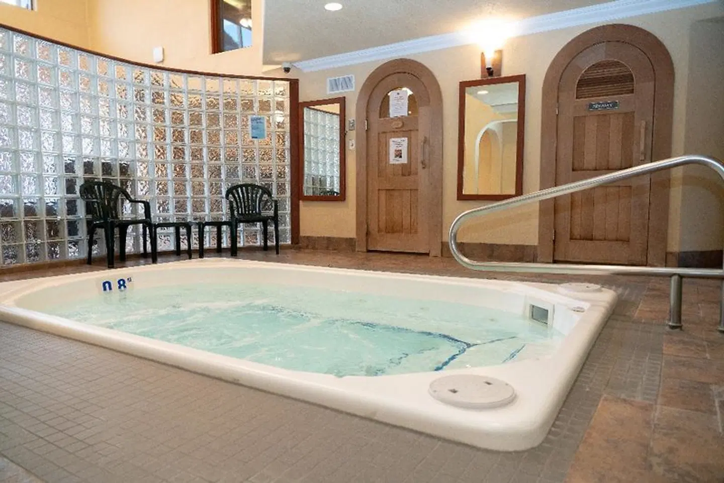 Irwin's Mountain Inn Badezimmer