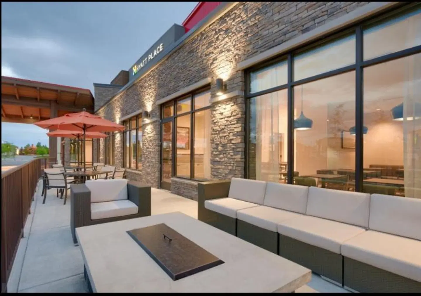 Hyatt Place Anchorage-Midtown Terrasse
