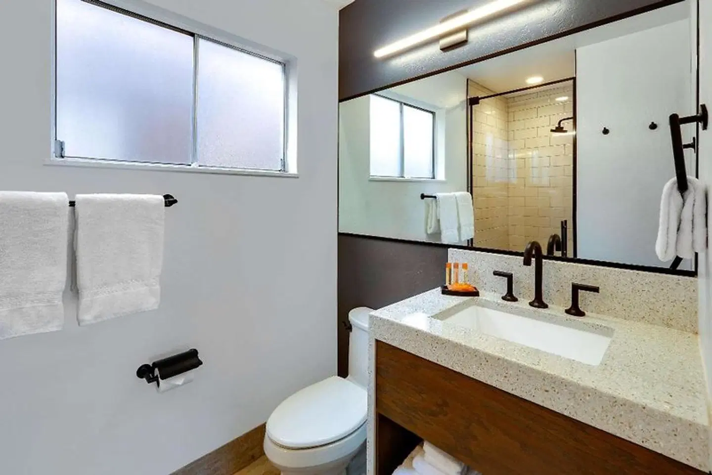 Hotel Becket Badezimmer