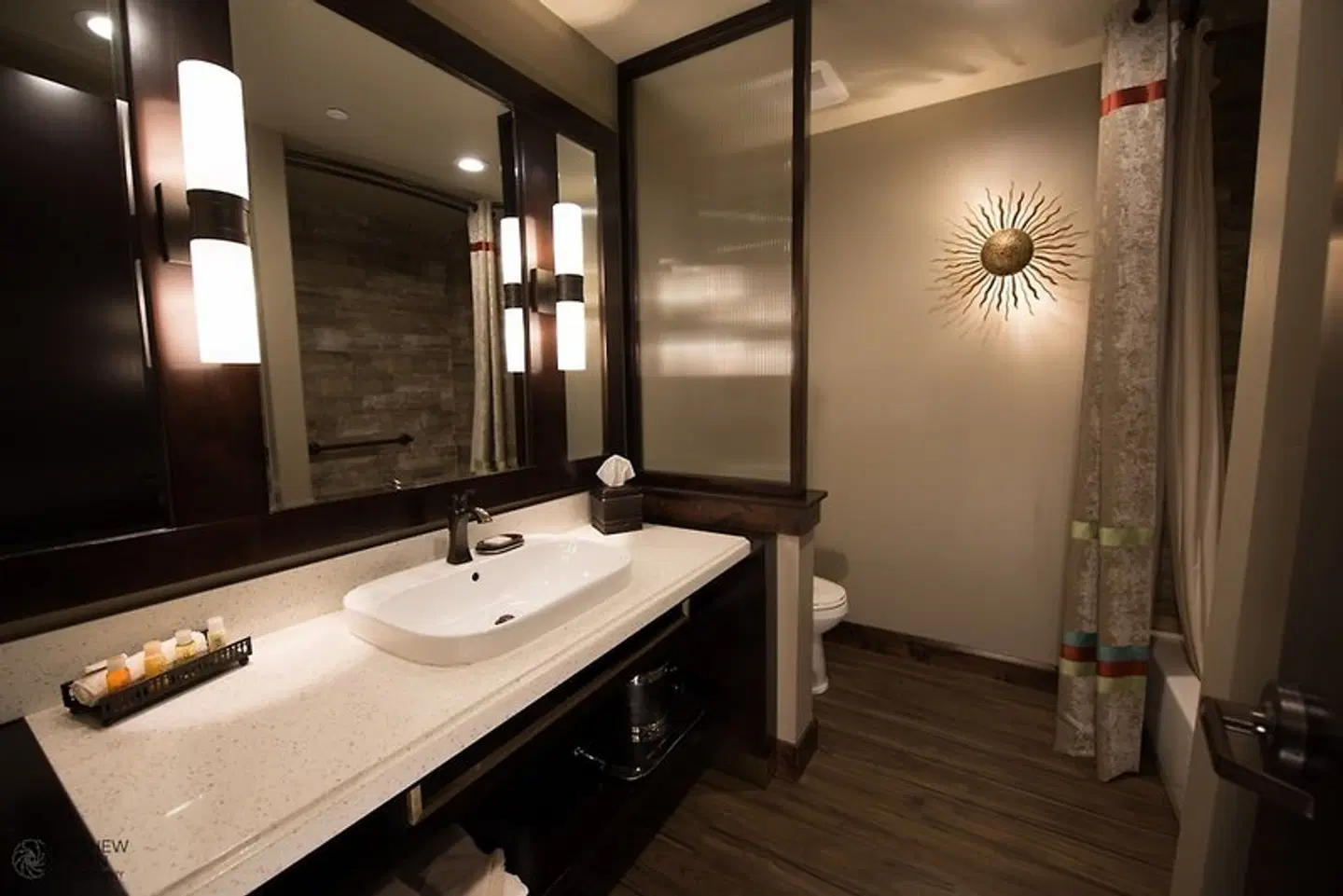 Desert Rose Inn & Cabins Badezimmer