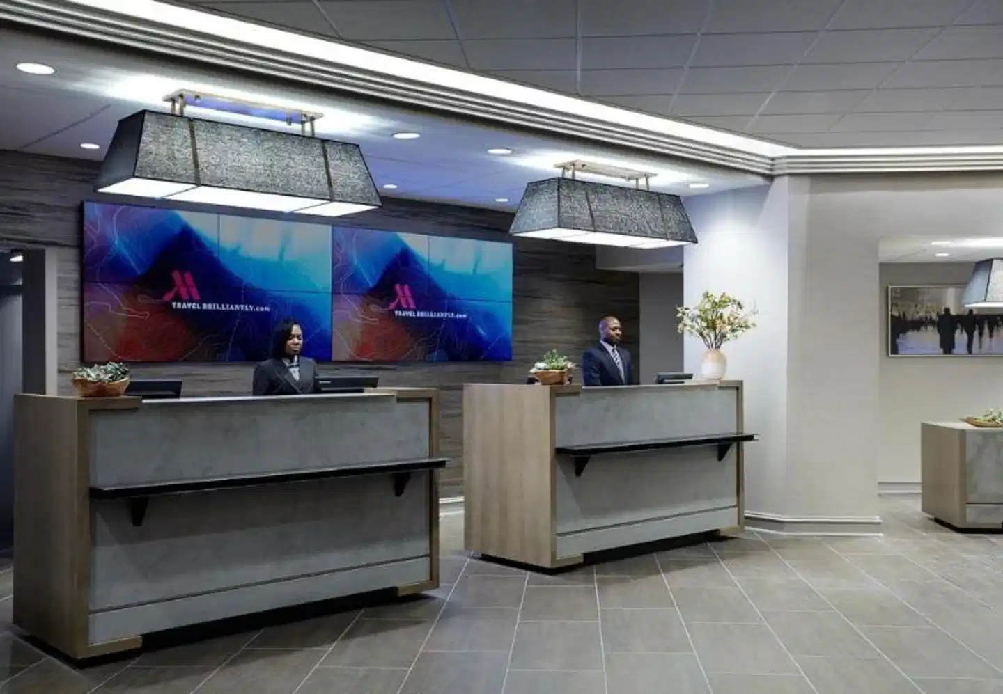 Washington Marriott Georgetown Lobby