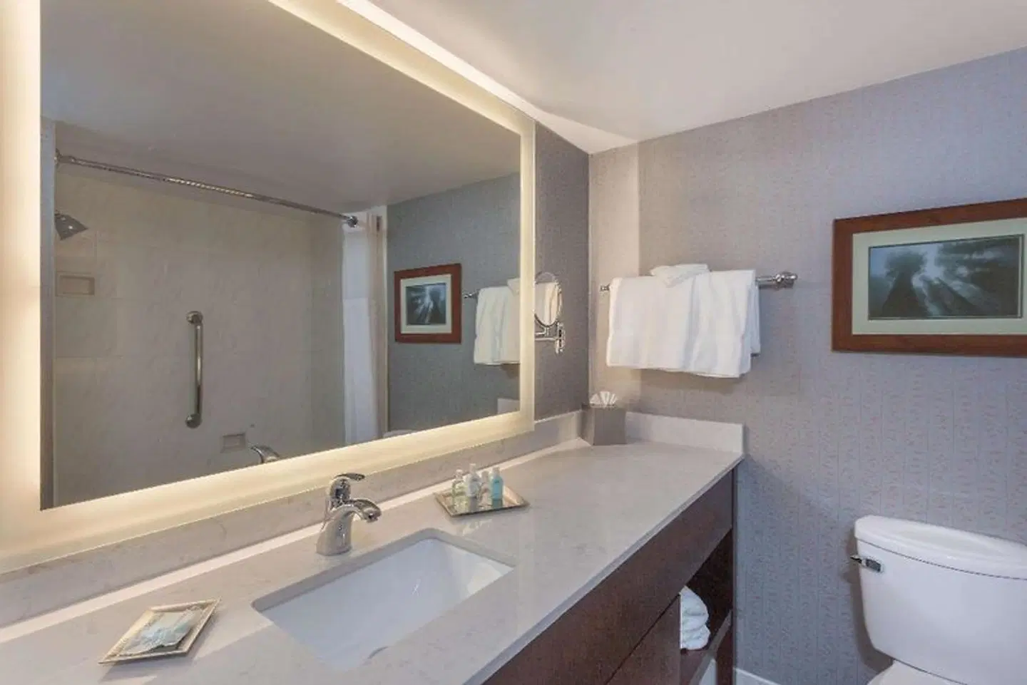 Wyndham Visalia Badezimmer