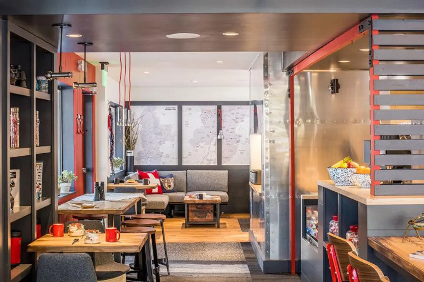 Mountain Modern Motel Bar