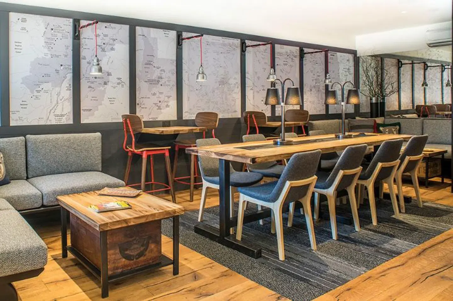 Mountain Modern Motel Terrasse