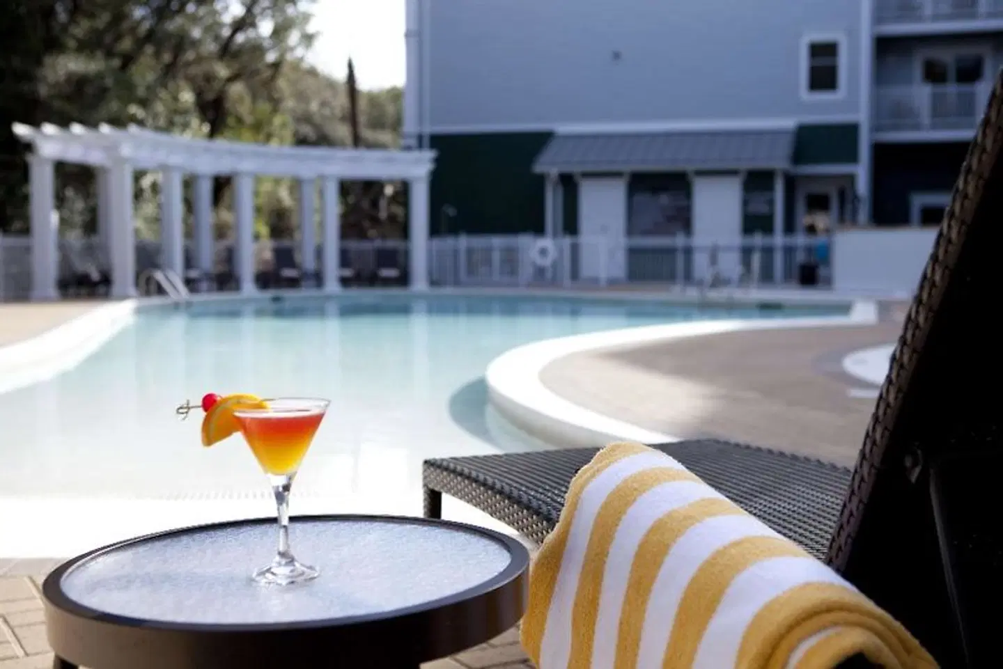 Hampton Inn & Suites Jekyll Island Terrasse