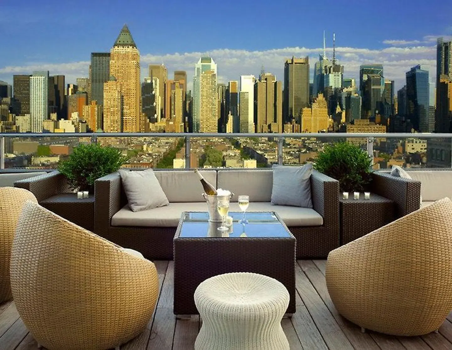 Ink 48 Hotel Terrasse