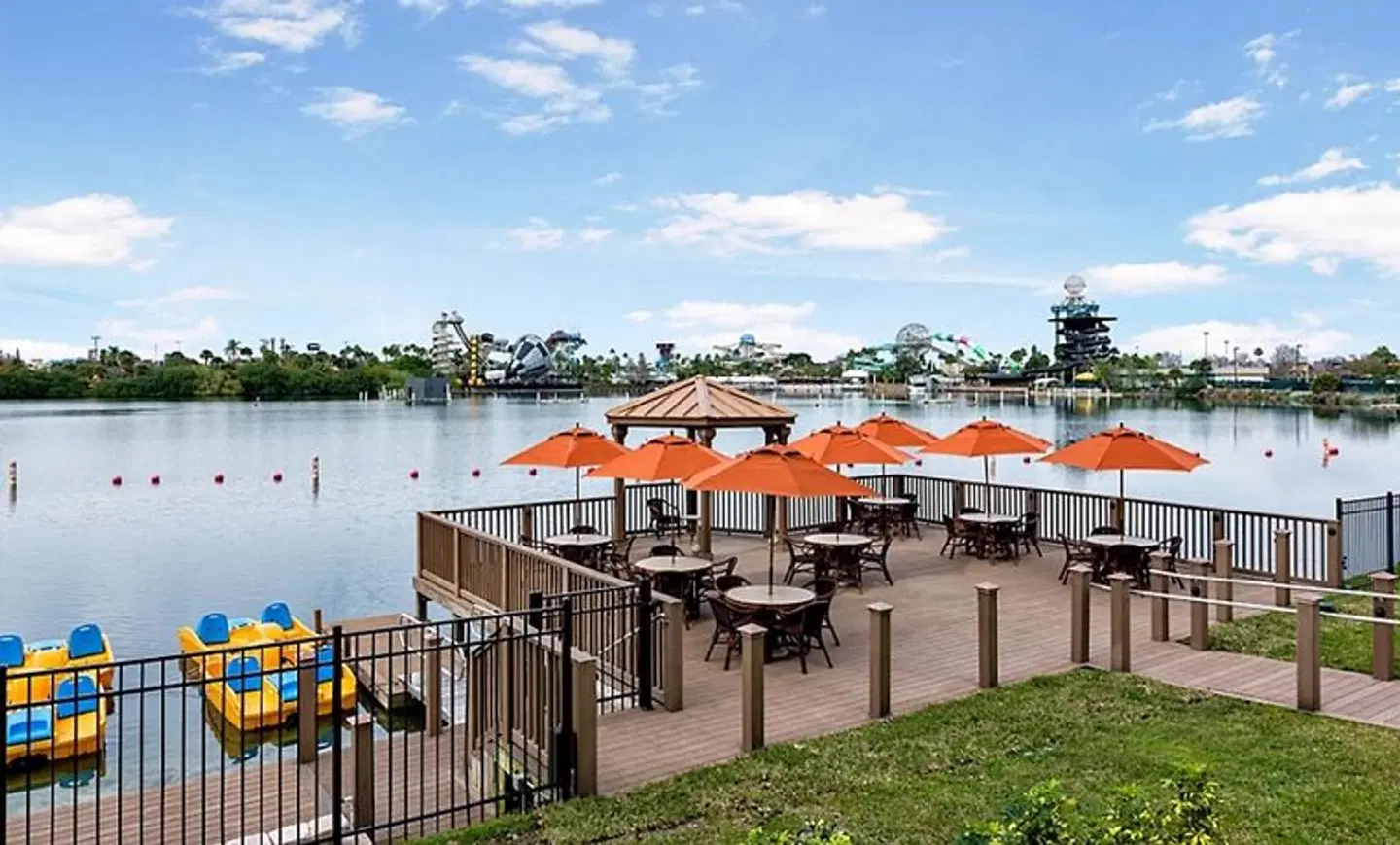 Westgate Palace Resort Terrasse