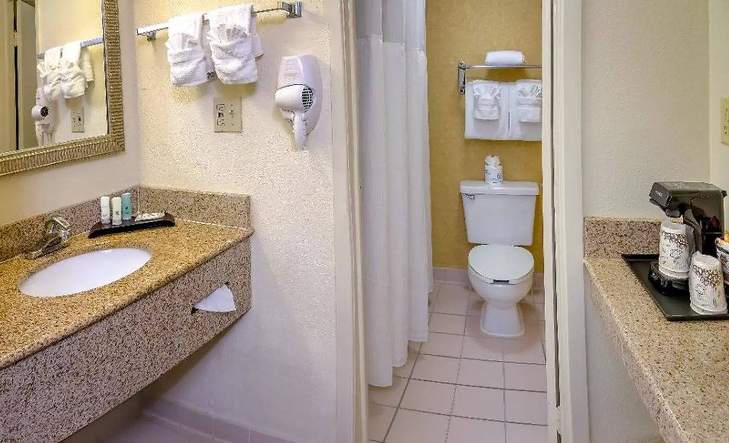 Midpointe Hotel by Rosen Hotels & Resorts Badezimmer