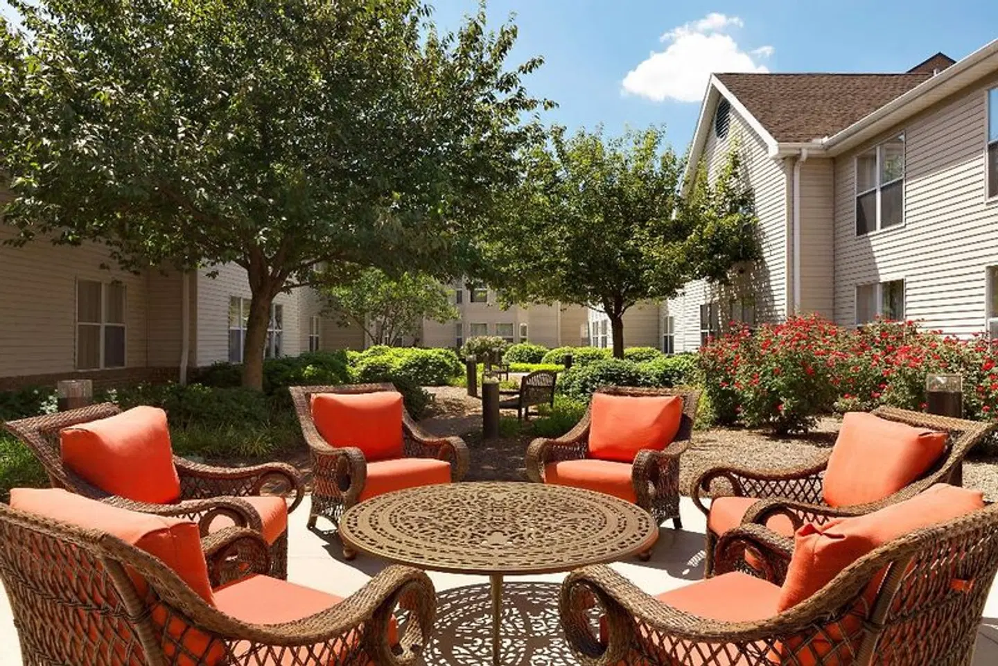 Homewood Suites by Hilton Harrisburg-West Hershey Area Terrasse