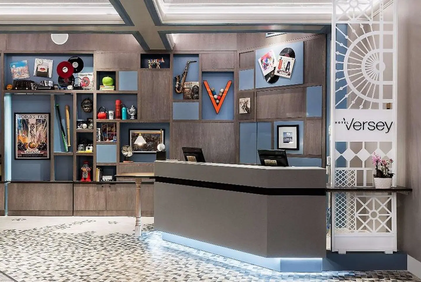 Hotel Versey Days Inn by Wyndham Chicago LOUNGE_LOBBY