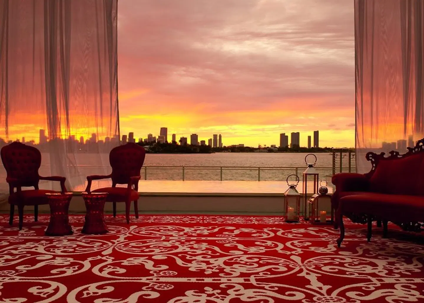 Mondrian South Beach Terrasse