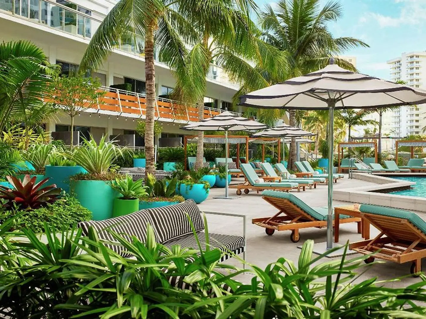The Gates Hotel South Beach (ex Aloft) Terrasse