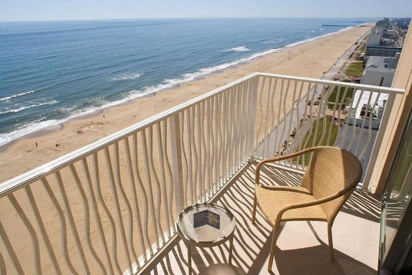 Hilton Virginia Beach Oceanfront Terrasse