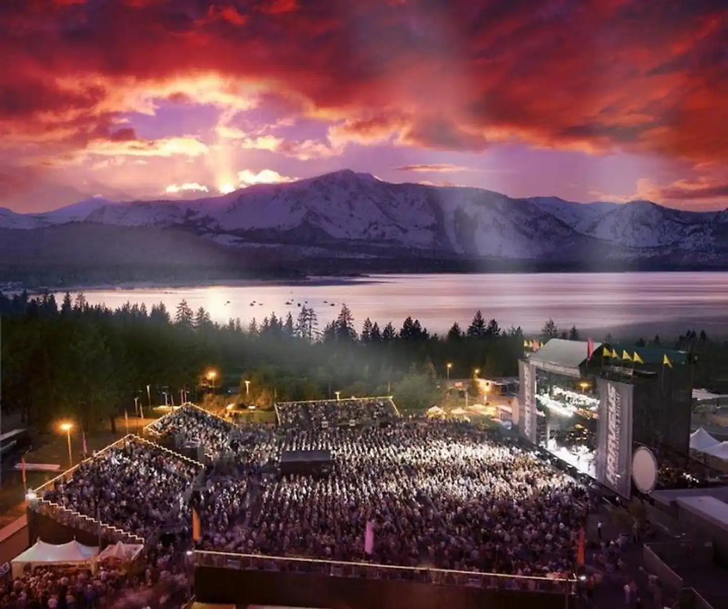 Harveys Lake Tahoe Hotel & Casino Terrasse