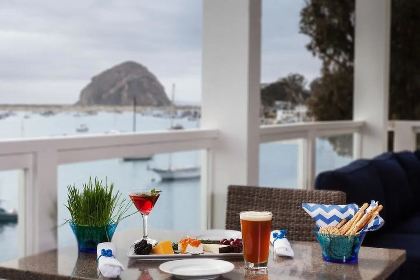Inn at Morro Bay Terrasse