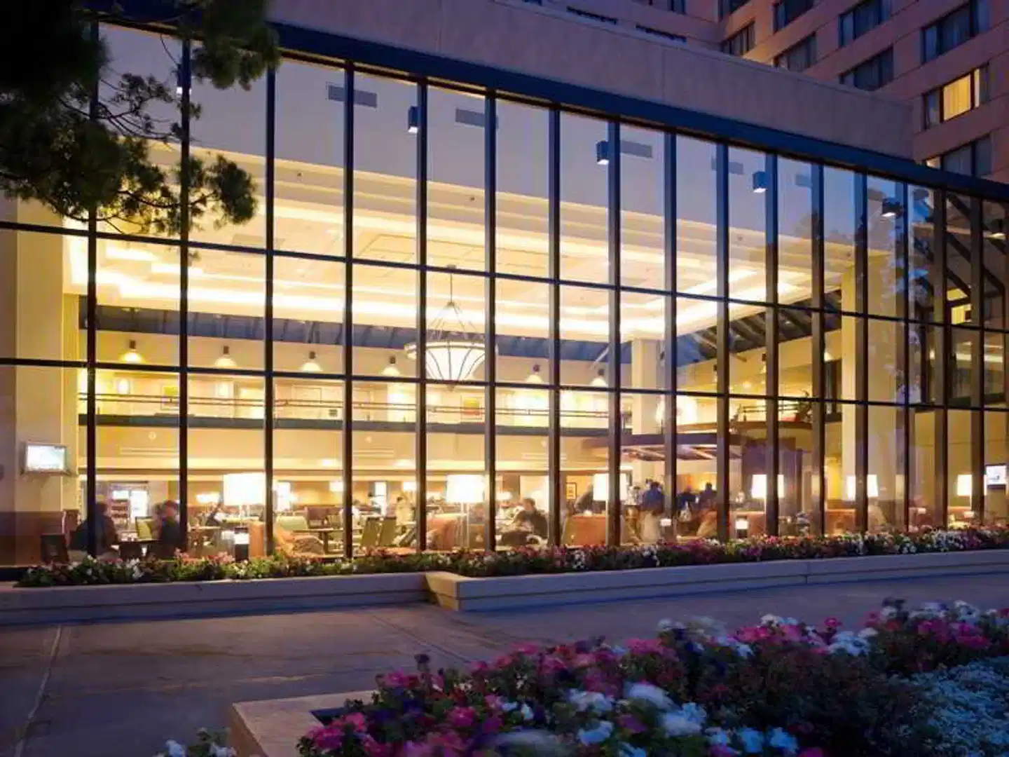 San Francisco Airport Marriott Waterfront Terrasse