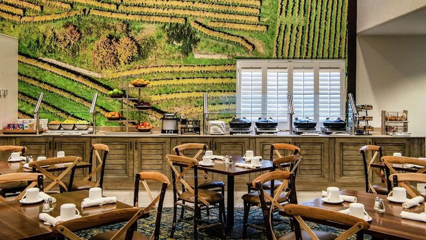 Hilton Santa Cruz/Scotts Valley Terrasse