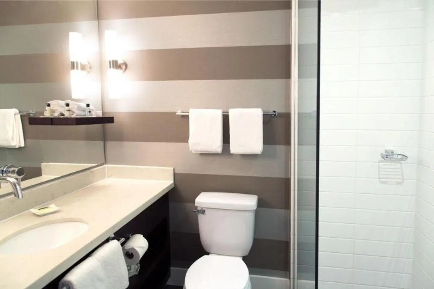 Sandman Hotel Edmonton West Badezimmer