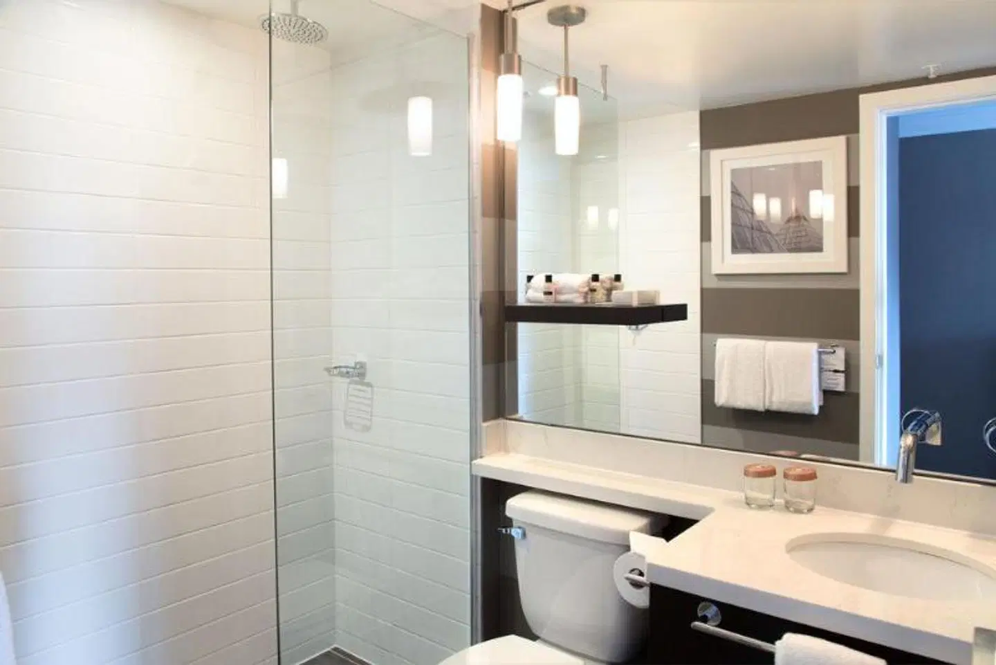 Sandman Hotel Edmonton West Badezimmer