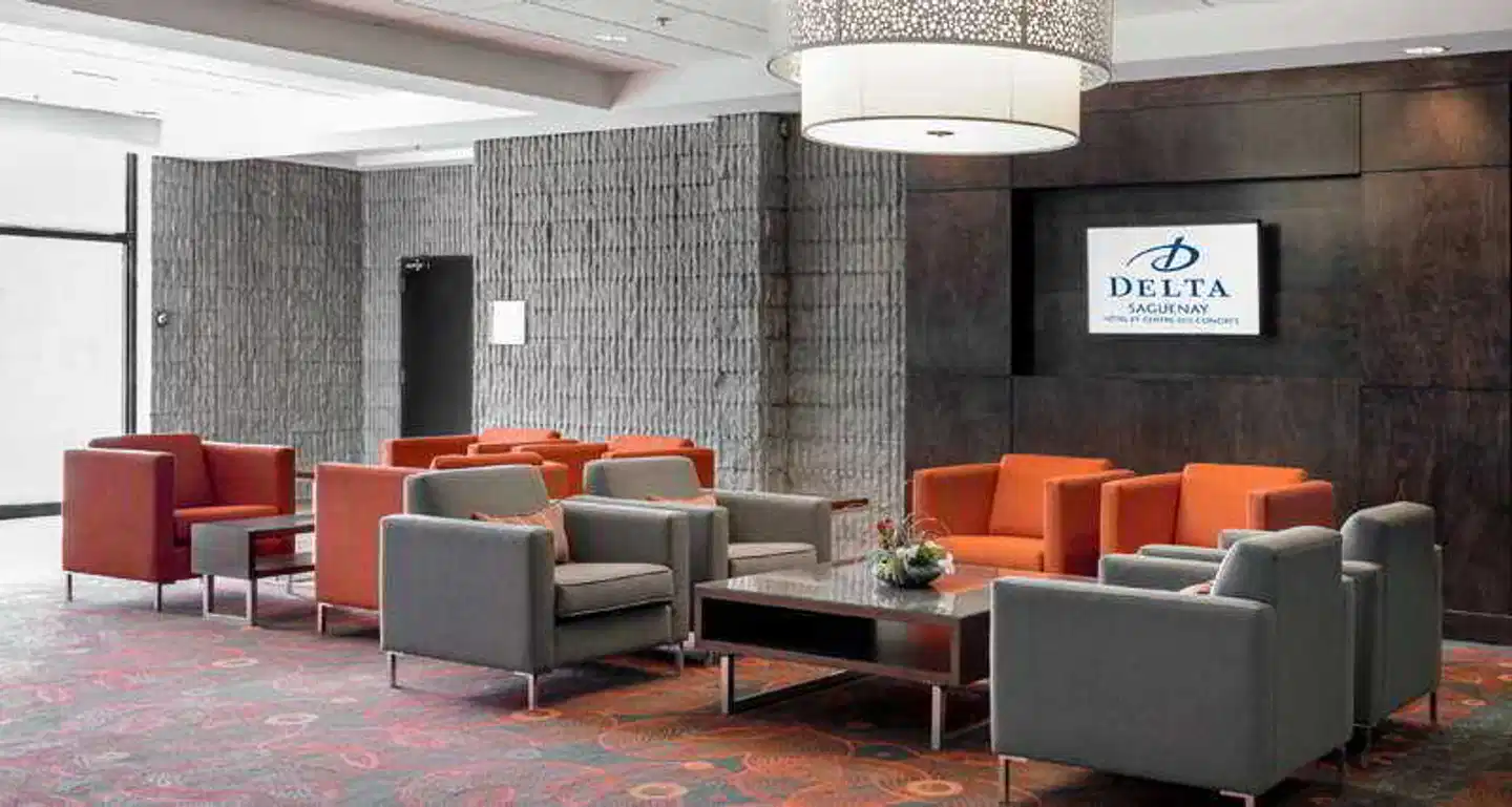 Delta Hotels by Marriott Saguenay Conference Centre Lobby