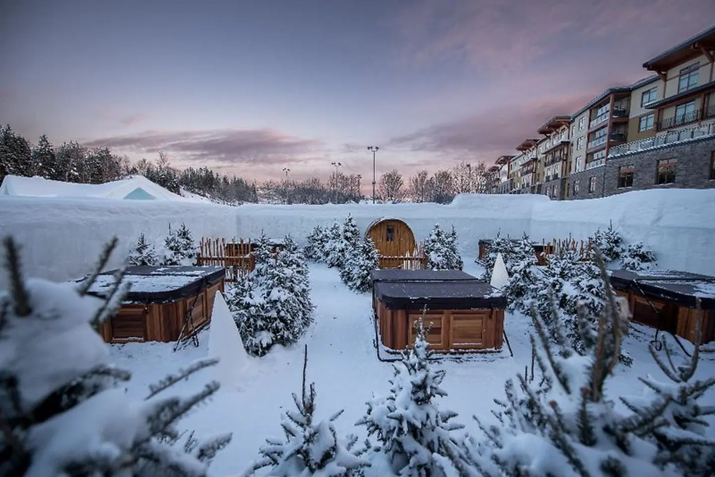Hotel de Glace Terrasse
