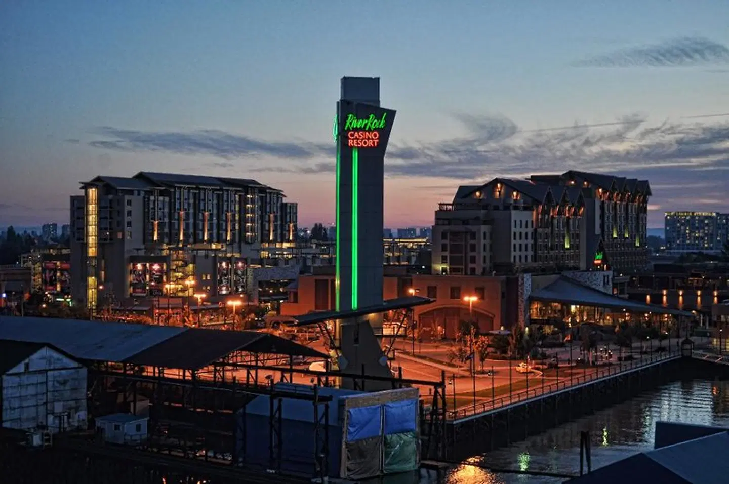 River Rock Casino Resort Terrasse