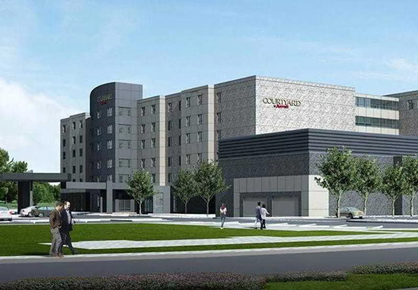 Courtyard by Marriott Calgary Airport EXTERIOR