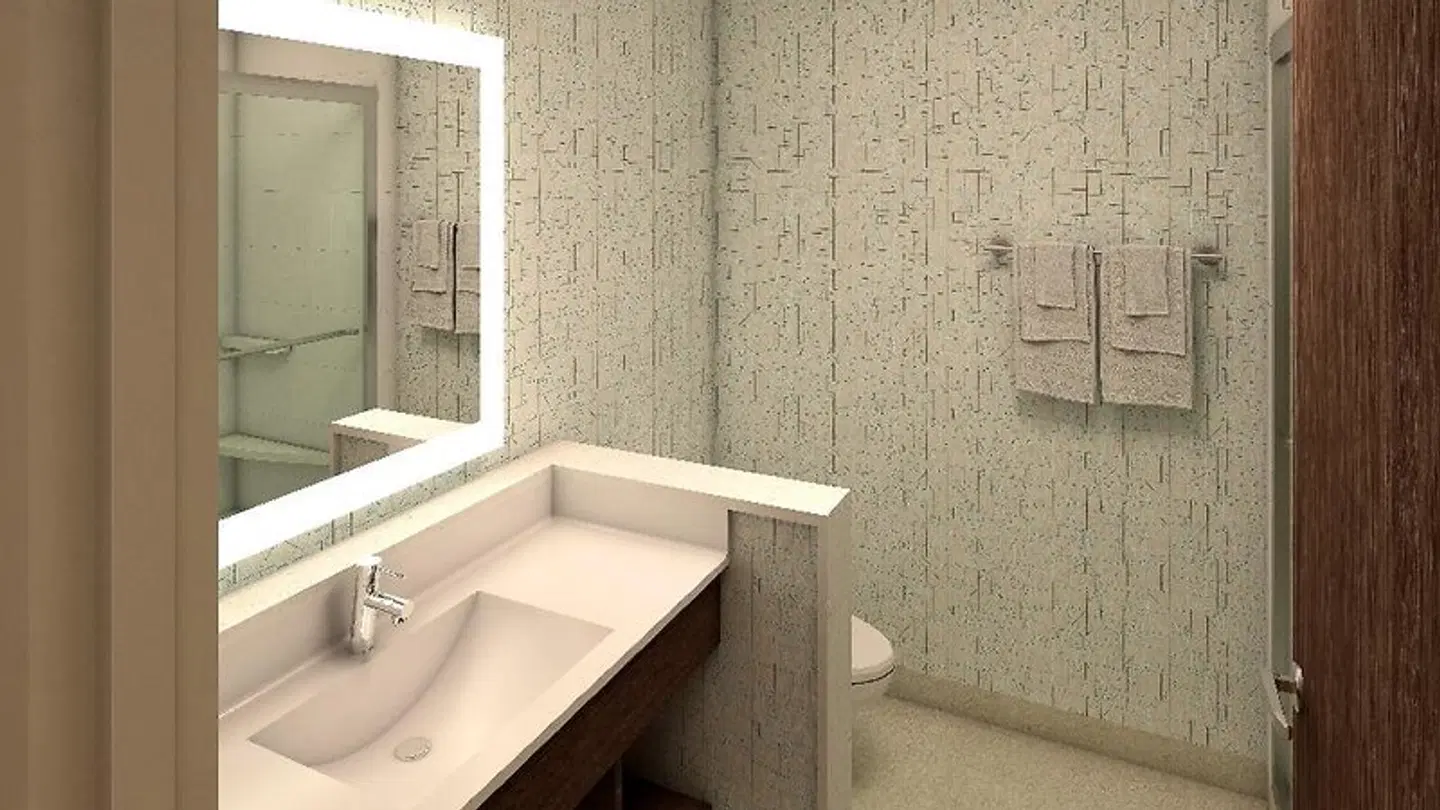 Holiday Inn Express & Suites Lake Havasu - London Bridge Badezimmer