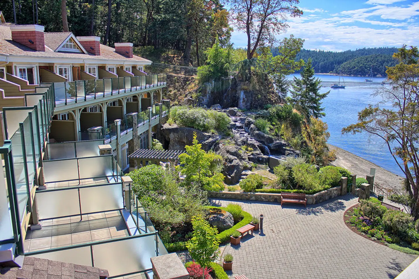 Poets Cove Resort & Spa Terrasse