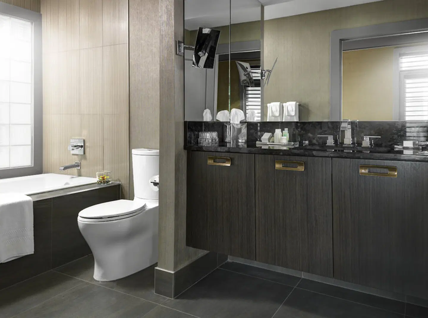 Kensington Riverside Inn Badezimmer