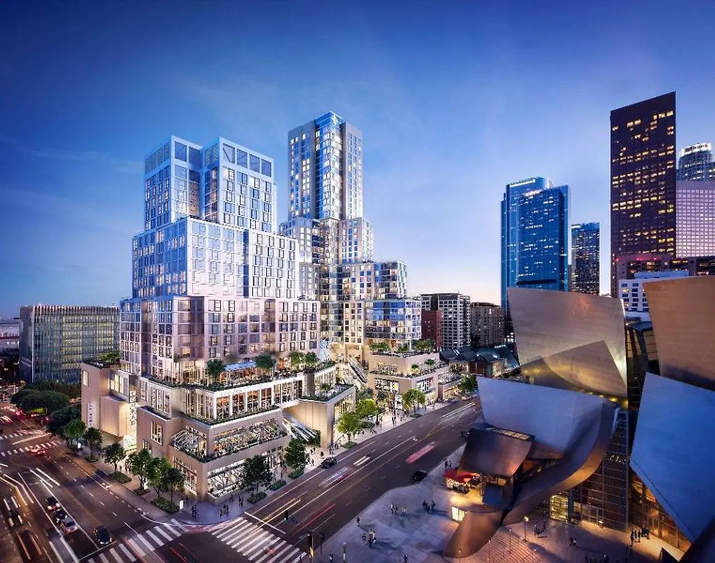 Conrad Los Angeles EXTERIOR